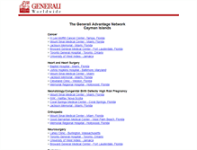 Tablet Screenshot of generali.canmednet.com